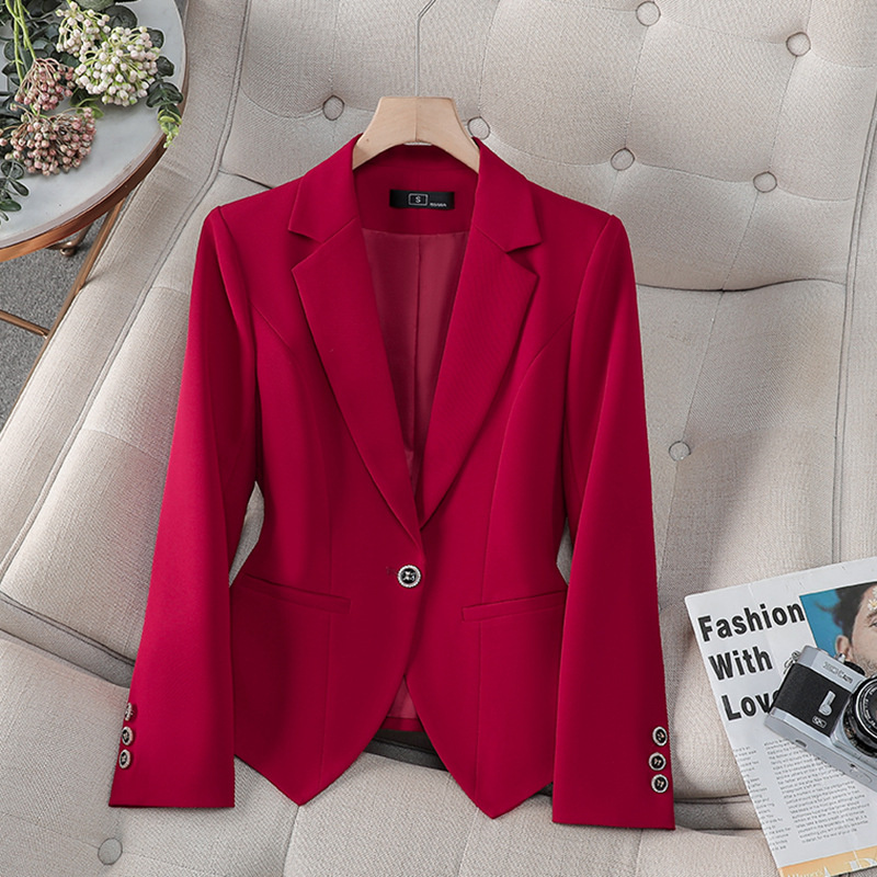 Women'S Office Formal Wear For Ladies - Neue Modische Damen-Blazer in Rot, Weiß