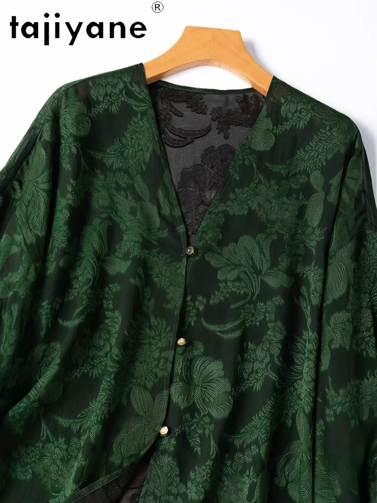 TAJIYANE 100% Natürliche Maulb – Silk Blouse Button Bewertung und Preis