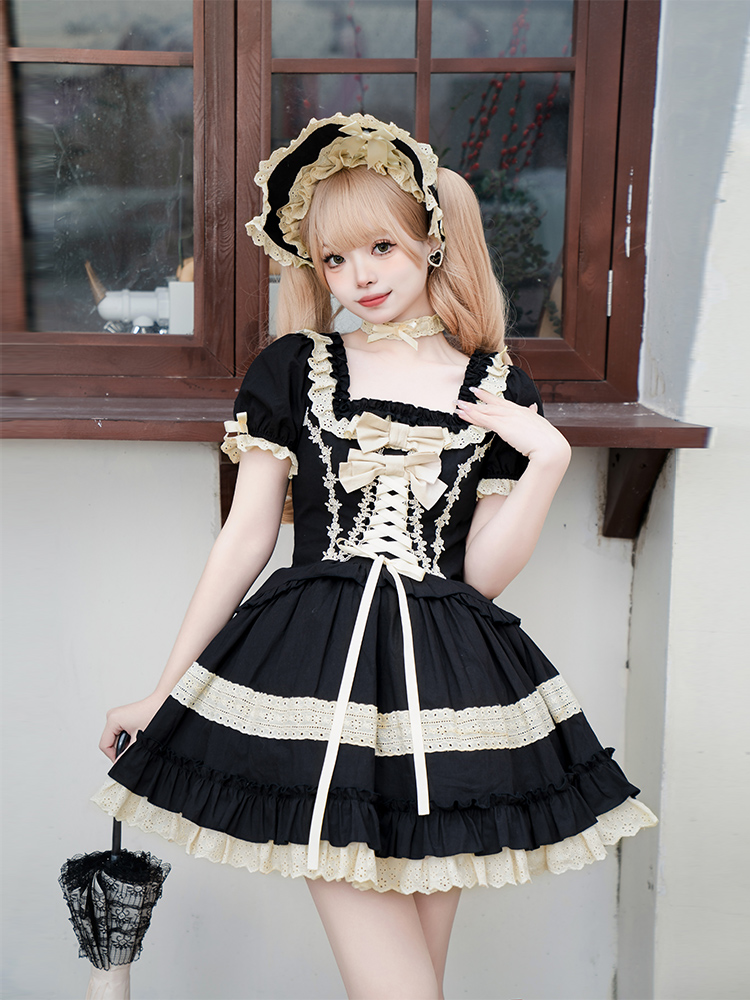 Japanische süße lolita op klei – Victorian Women'S Formal Wear Bewertung und Preis