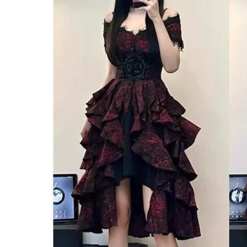 Viktorianisches Gothic-Lolita- – Victorian Women'S Formal Wear Bewertung und Preis