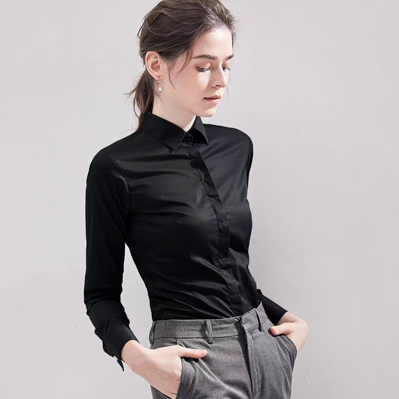 Sommer Schwarz Hemd kurzarm To – Women Formal Wear White Shirt Bewertung und Preis