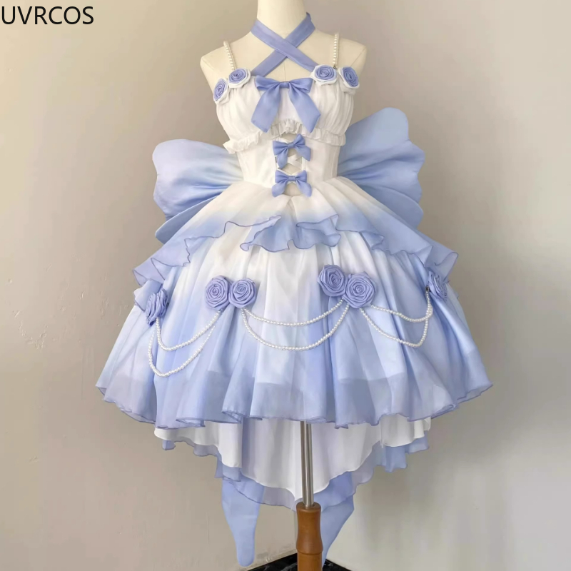 Retro viktorianisches Lolita-K – Victorian Women'S Formal Wear Bewertung und Preis