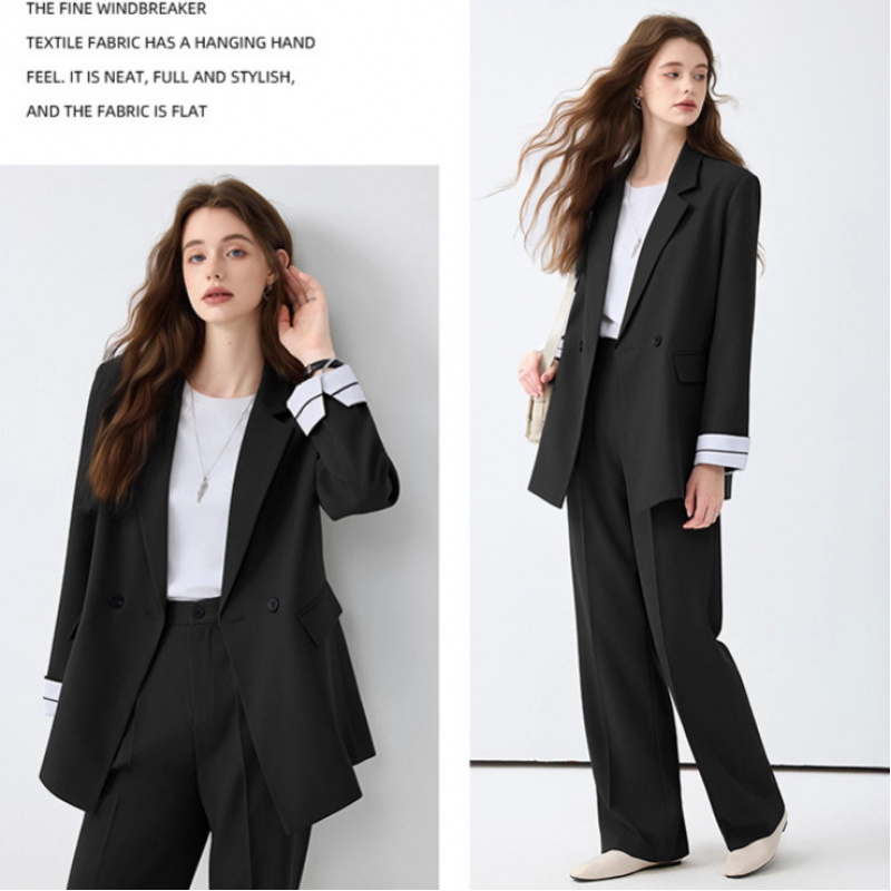 Off-White Damenanzug für Frühl – Women Formal Wear White Shirt Bewertung und Preis