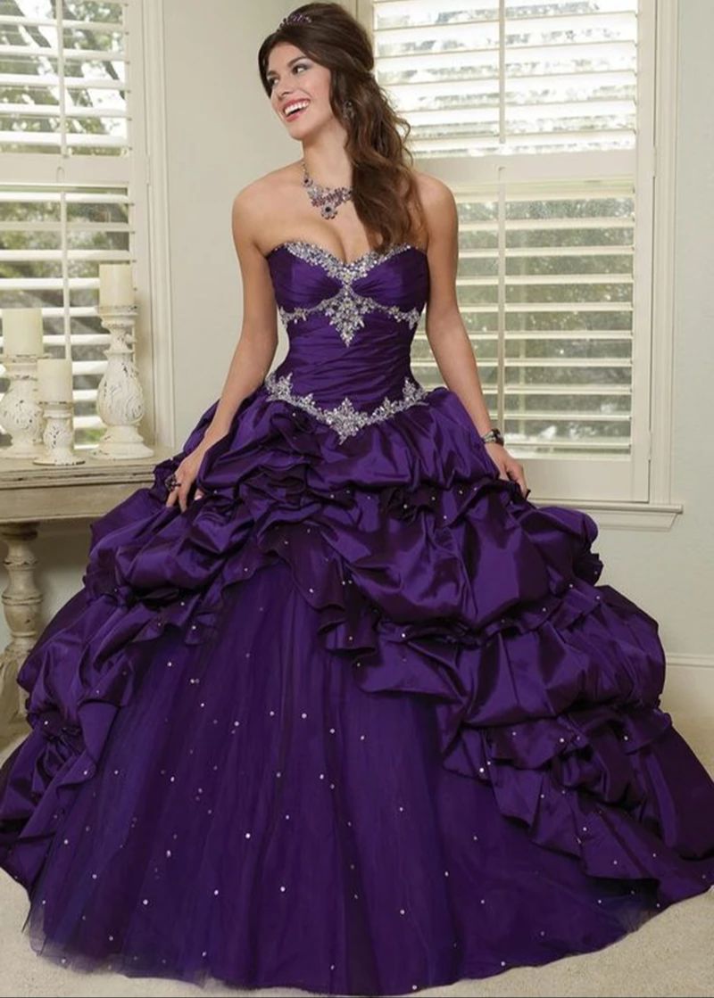 Gothic Lila Hochzeitskleid Kri – Victorian Women'S Formal Wear Bewertung und Preis