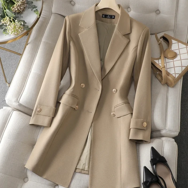 Herbst Winter Jacke Frauen Lan – Women'S Office Formal Wear For Ladies Bewertung und Preis