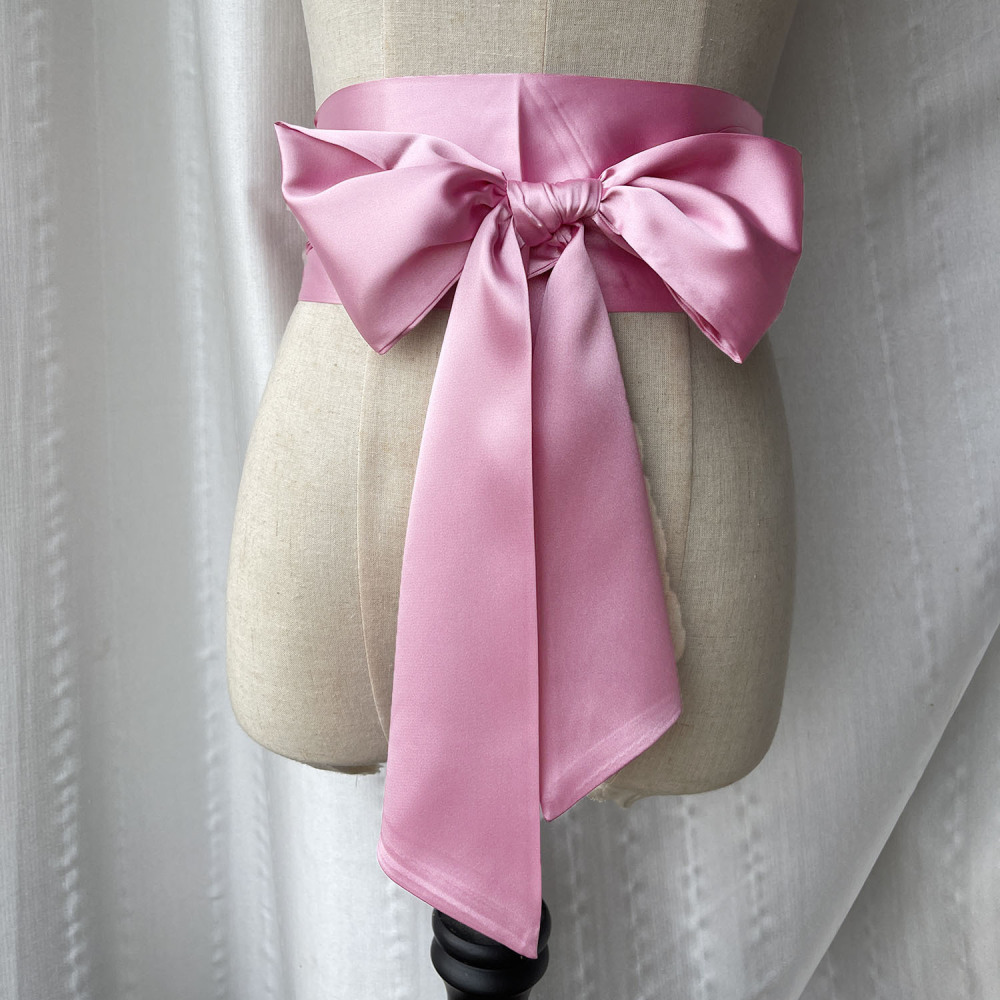 Breiter Schleifen-Taillengürte – Women Formal Wear With Tie Bewertung und Preis
