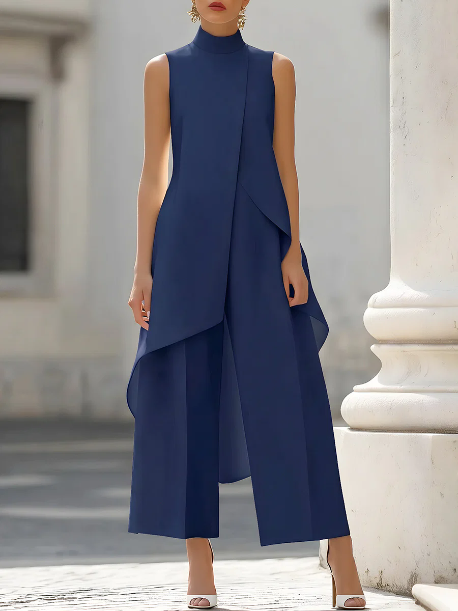 Ärmelloser Jumpsuit mit hohem  – Women'S Elegant Formal Wear Bewertung und Preis