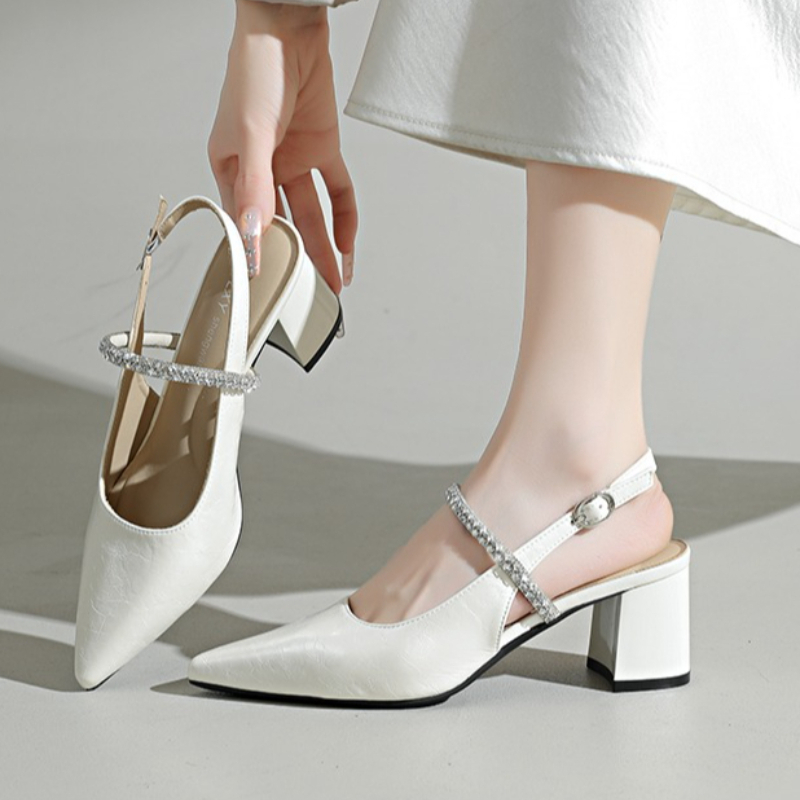 Damen Pumps mit eckiger Spitze – Formal Women Daily Wear Shoes Bewertung und Preis